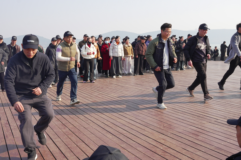 松谷激光2025年云龍湖團建活動